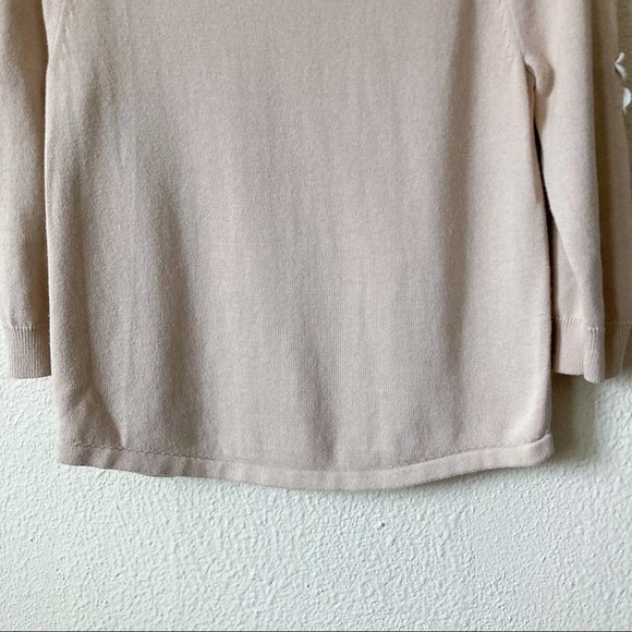 J Crew Knit Floral Embroidered Sweater Size Small - Picture 8 of 13